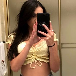 Princess polly croptop size 2